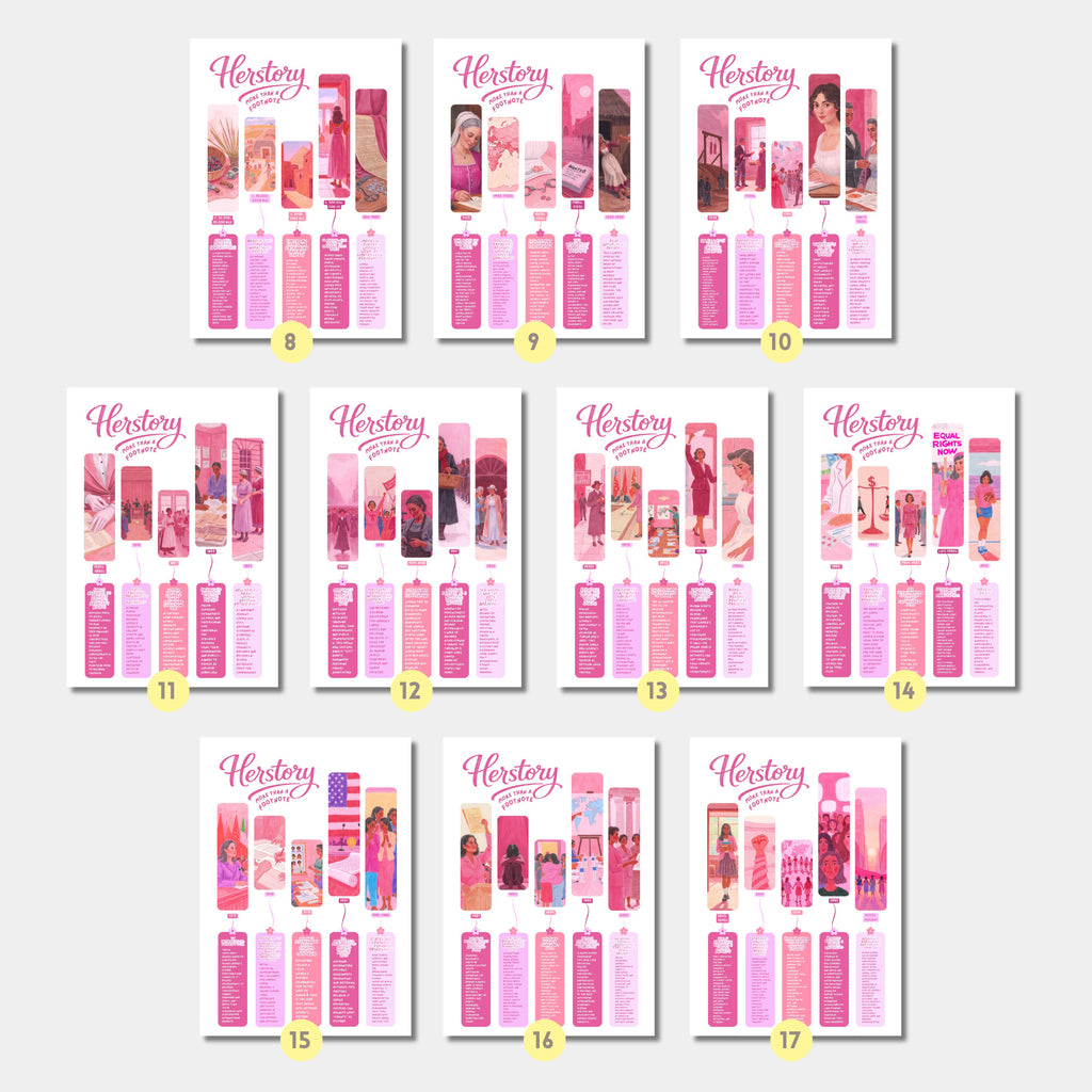 Printable Women’s History Month infographics and educational posters set of 100 for International Women’s Day, March bulletin boards, classroom decor, and displays.