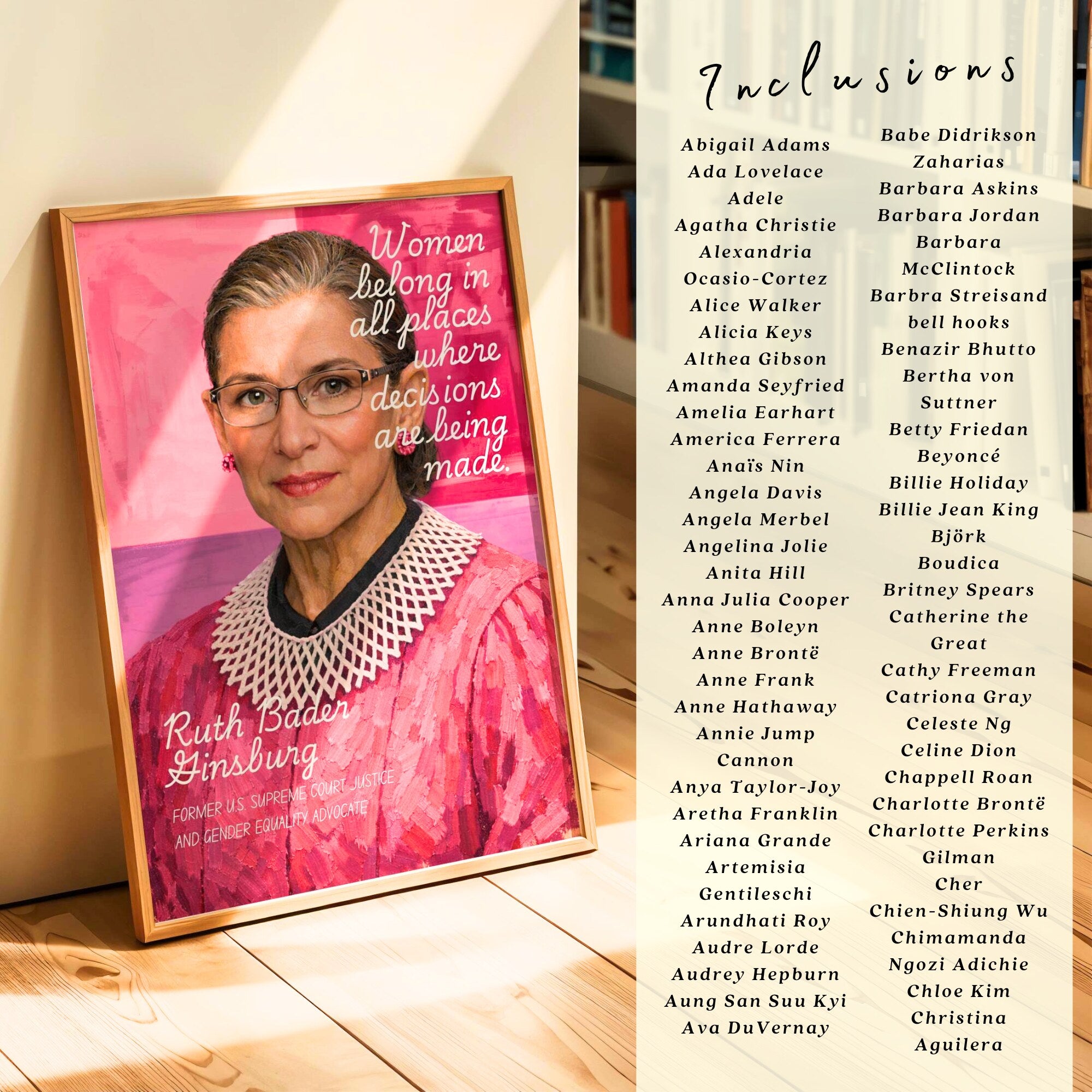 Printable Women’s History Month mega bundle with 250 iconic women posters, inspirational quotes, and classroom decor for March bulletin boards.
