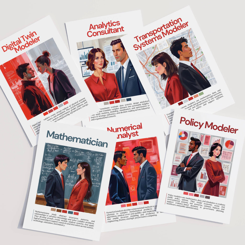 Printable STEM careers mega bundle with 250+ posters for science, technology, engineering, and math classroom decor, bulletin boards, and career exploration.