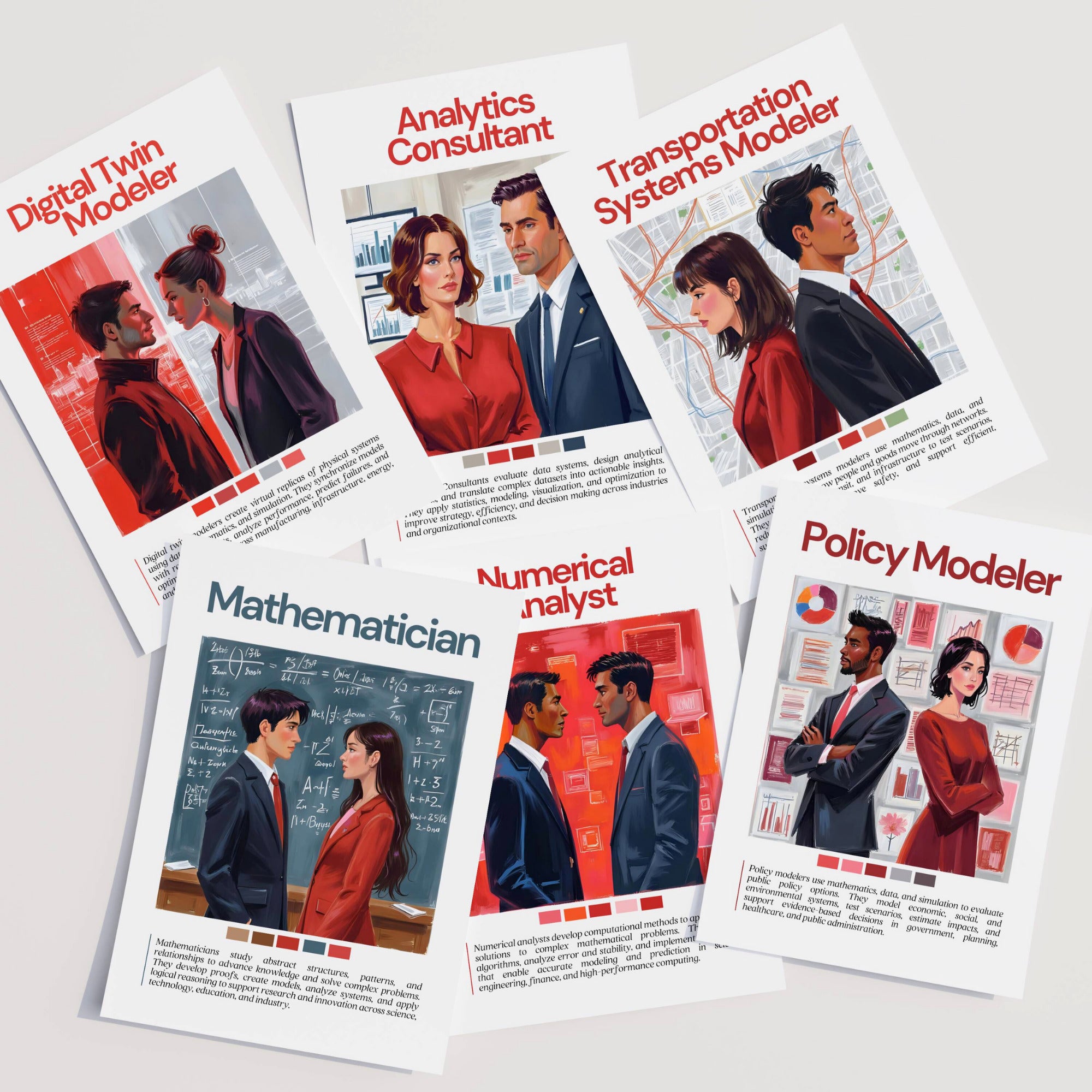 Printable STEM careers mega bundle with 250+ posters for science, technology, engineering, and math classroom decor, bulletin boards, and career exploration.