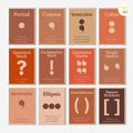 Printable funny punctuation posters set of 40 for English classroom decor, homeschool grammar lessons, flash cards, bulletin boards, and wall displays.
