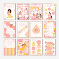 Printable breastfeeding awareness posters set of 25 for clinics, lactation consultants, National Breastfeeding Month, mom support spaces, and displays.