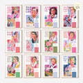 Printable Women in Literature poster set of 25 featuring inspirational quotes and achievements. Perfect for Women’s History Month classroom decor.