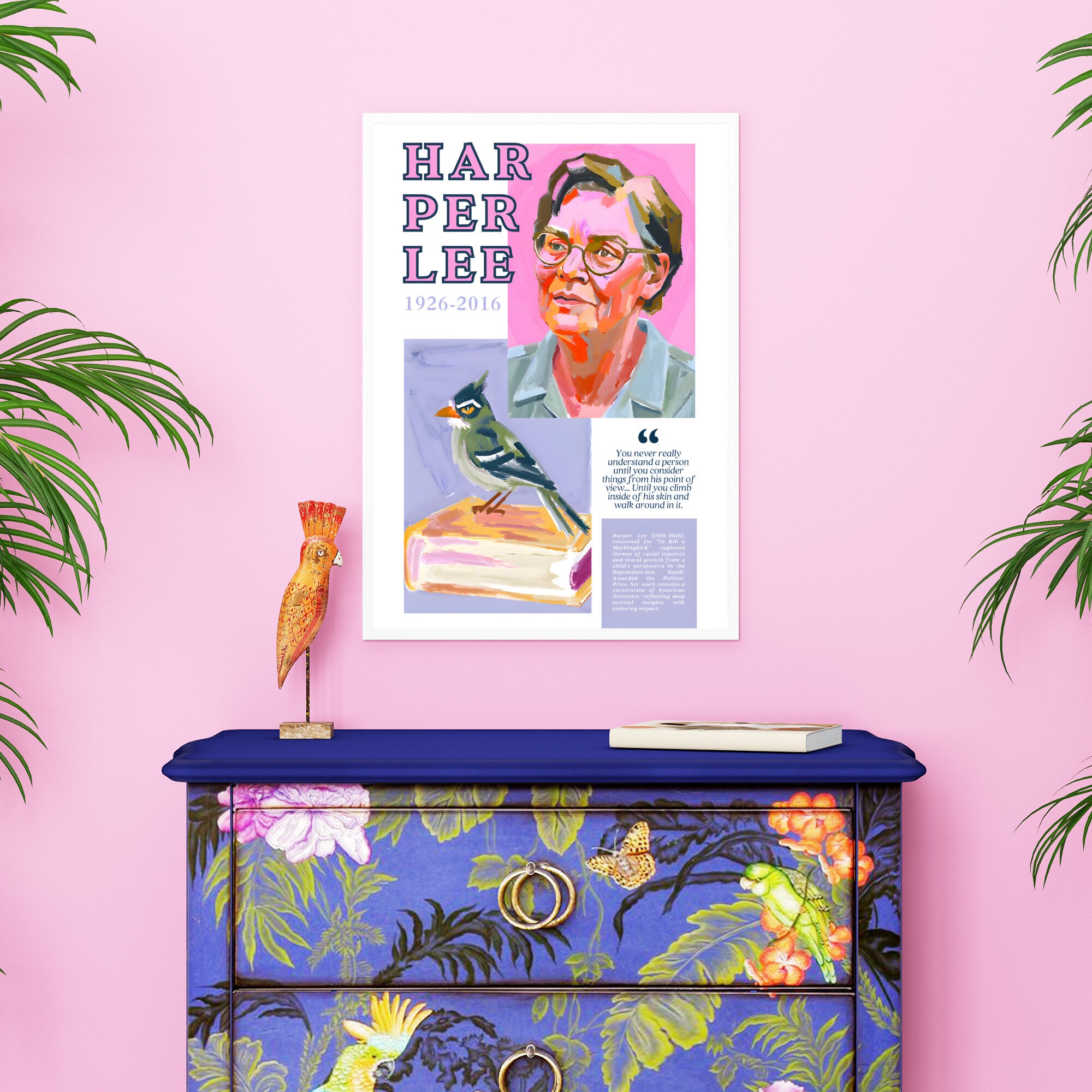 Printable Women in Literature poster set of 25 featuring inspirational quotes and achievements. Perfect for Women’s History Month classroom decor.