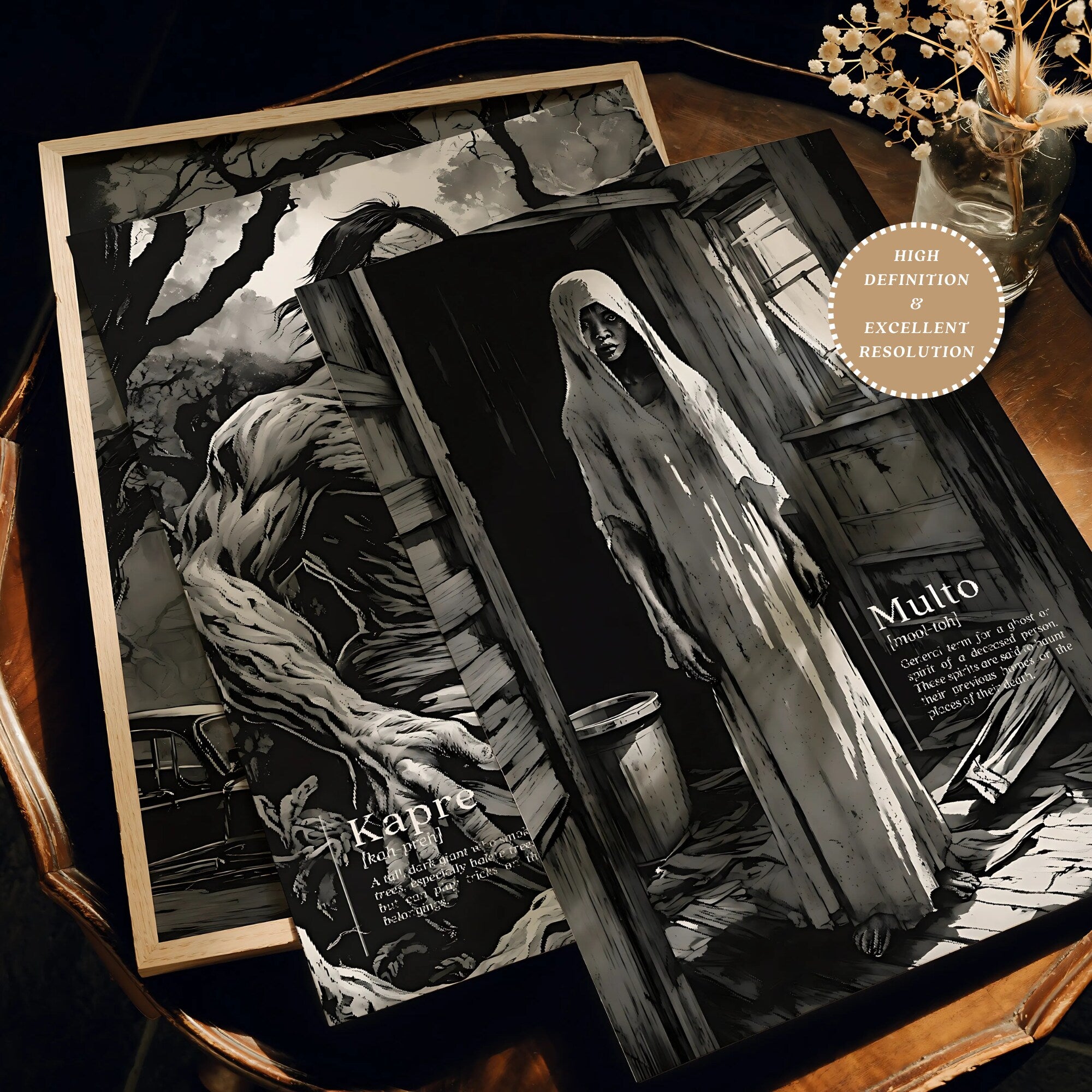 Philippine Mythological Creatures Posters Set of 20, Halloween | Digital Download
