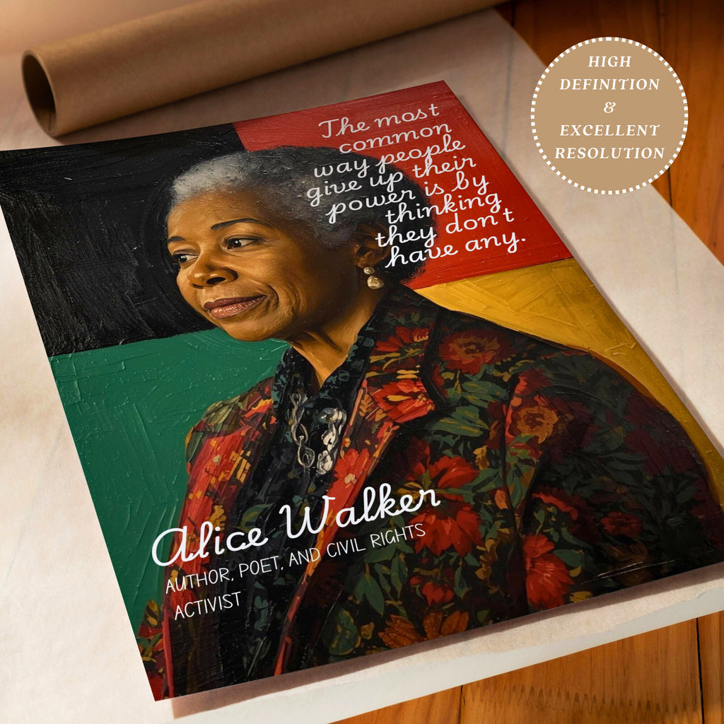 Printable Black History Month quotes poster set of 40+ featuring African American and African heritage icons for classroom decor and bulletin boards.
