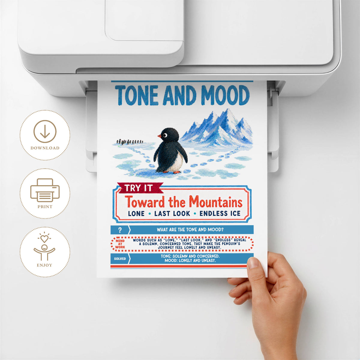 Reading Comprehension Skills Posters Set of 30, ELA Classroom | Digital Download