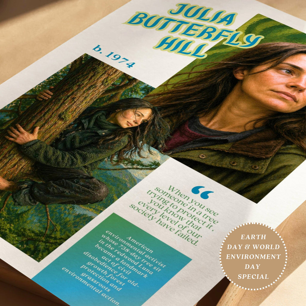 Printable environment advocates poster set of 50+ featuring awareness quotes for Earth Day, World Environment Day, classroom decor, and bulletin boards.