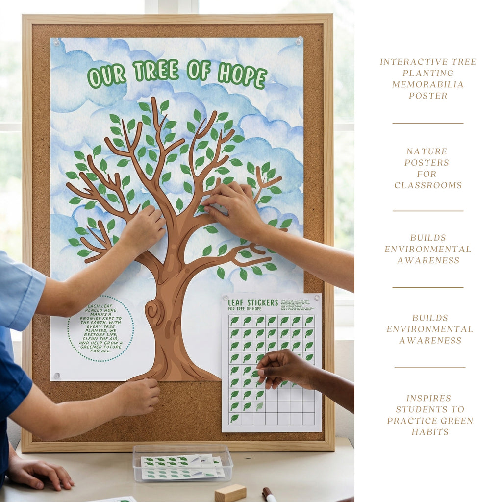 Printable Earth Day poster set of 140 for climate change awareness, world environment lessons, classroom decor, bulletin boards, and displays.