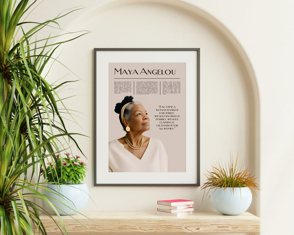 Printable Women’s History Month poster set of 25 featuring inspirational changemakers and quotes. Perfect for classroom decor, bulletin boards, and displays.