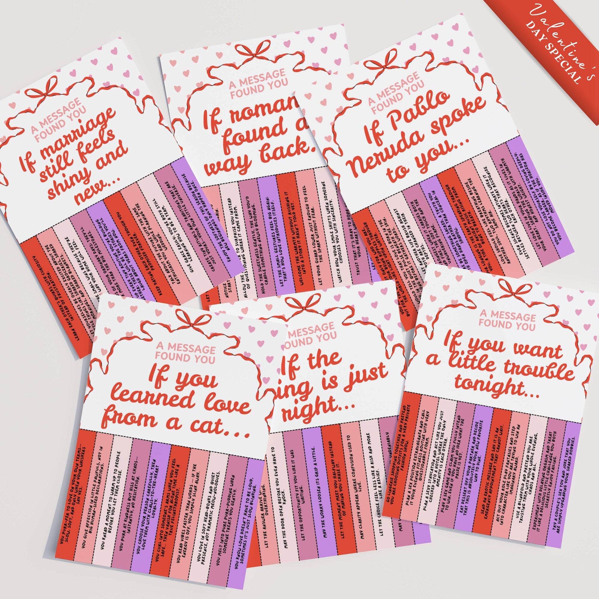 Printable Valentine’s Day takeaway quotes set of 200 with love affirmations for February bulletin boards, classroom activities, and wall displays.