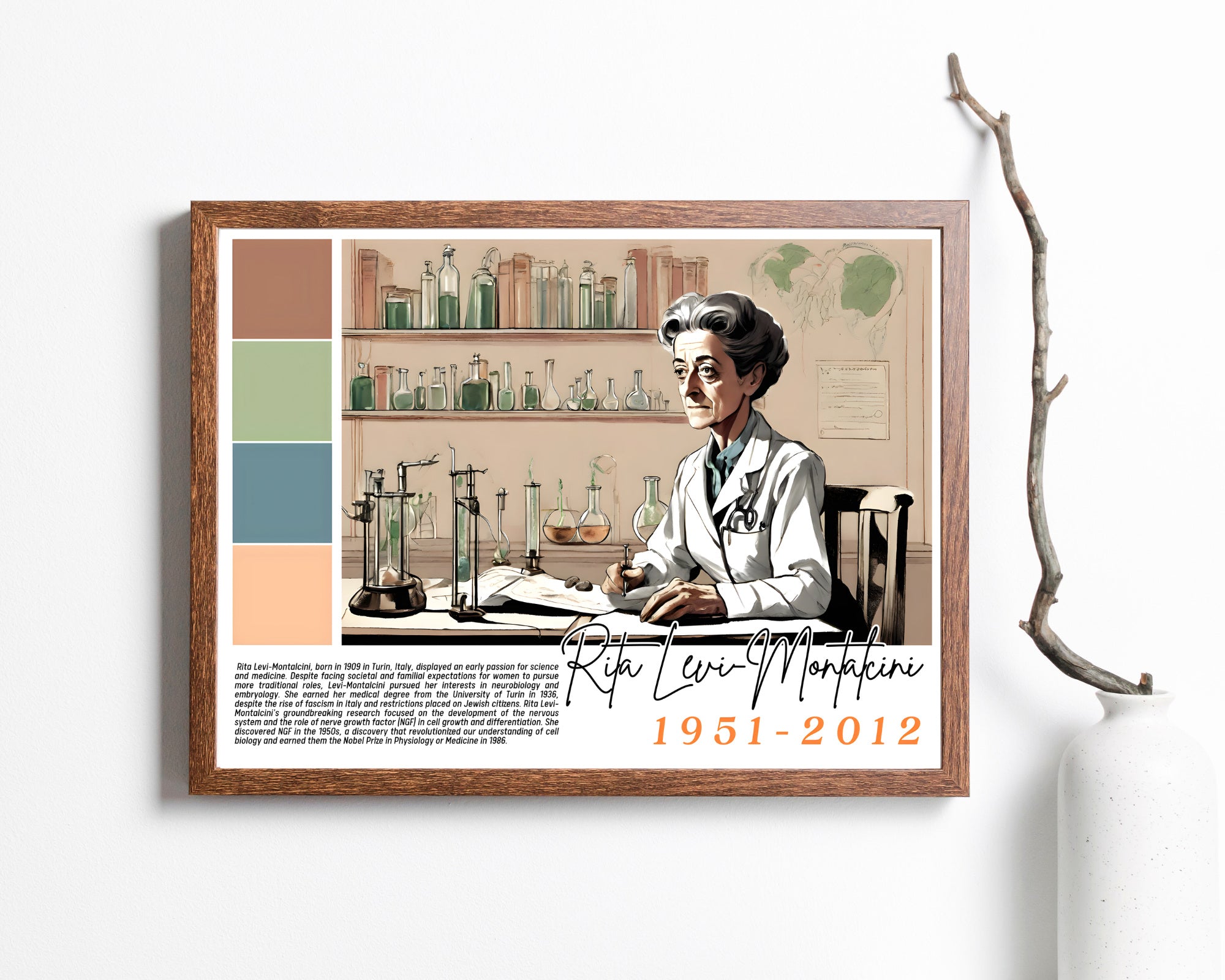Printable Women in Science poster set of 25 featuring trailblazing women, quotes, and achievements. Perfect for STEM classrooms and bulletin boards.