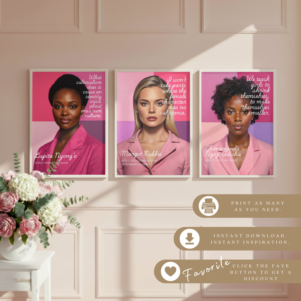Printable Women’s History Month mega bundle with 250 iconic women posters, inspirational quotes, and classroom decor for March bulletin boards.