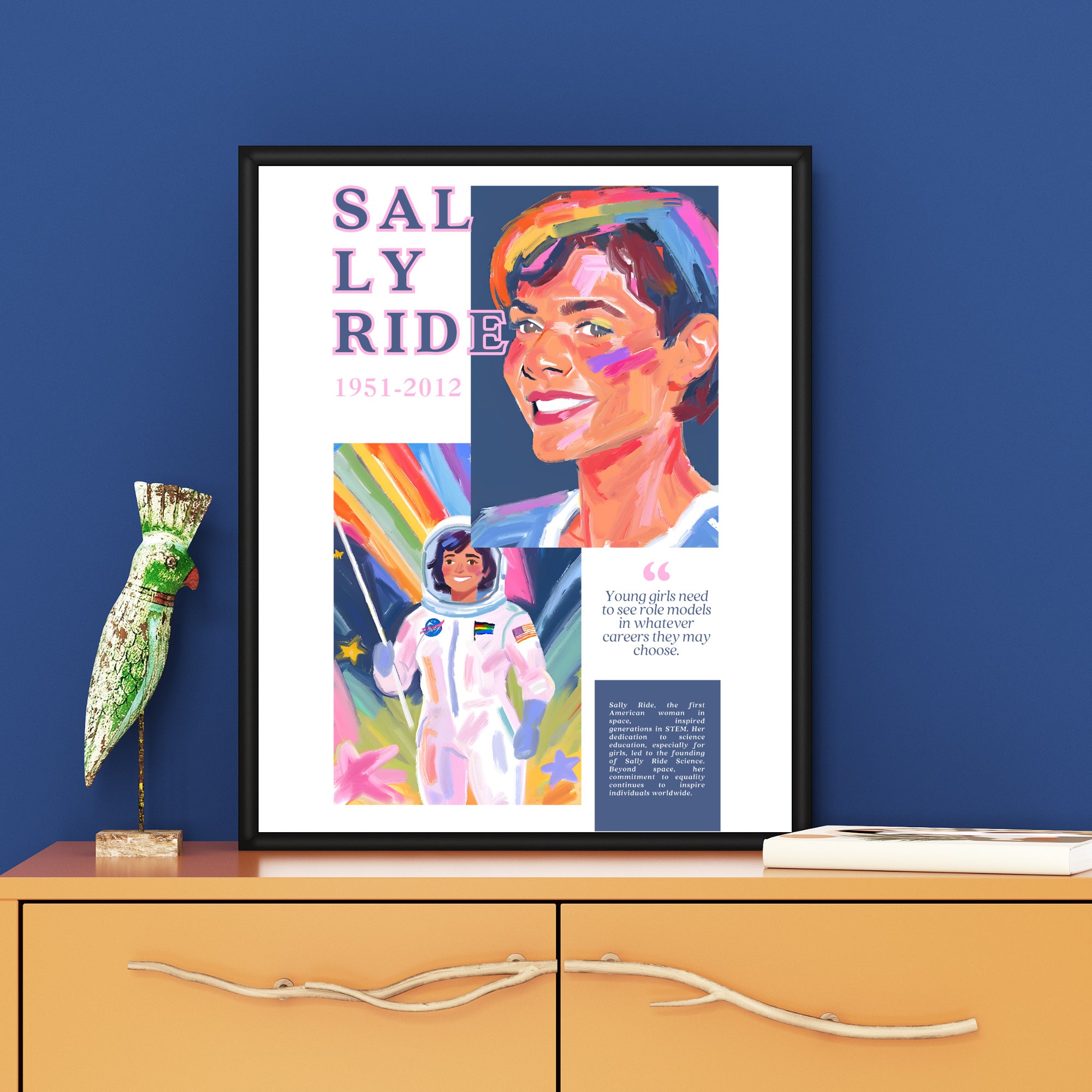 Printable Pride Month poster set of 25 featuring LGBT icons, LGBTQIA+ history, queer quotes, SOGIE displays, and rainbow minimalist decor.