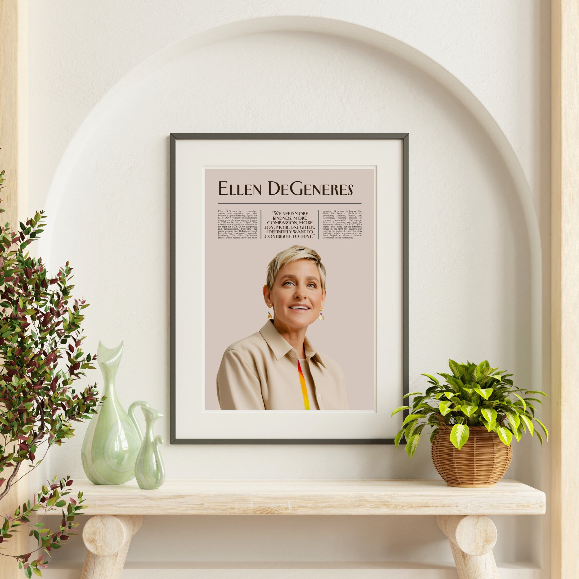 Printable Pride Month poster set of 25 featuring LGBT icons, LGBTQIA+ history, queer quotes, SOGIE displays, and inclusive classroom decor.