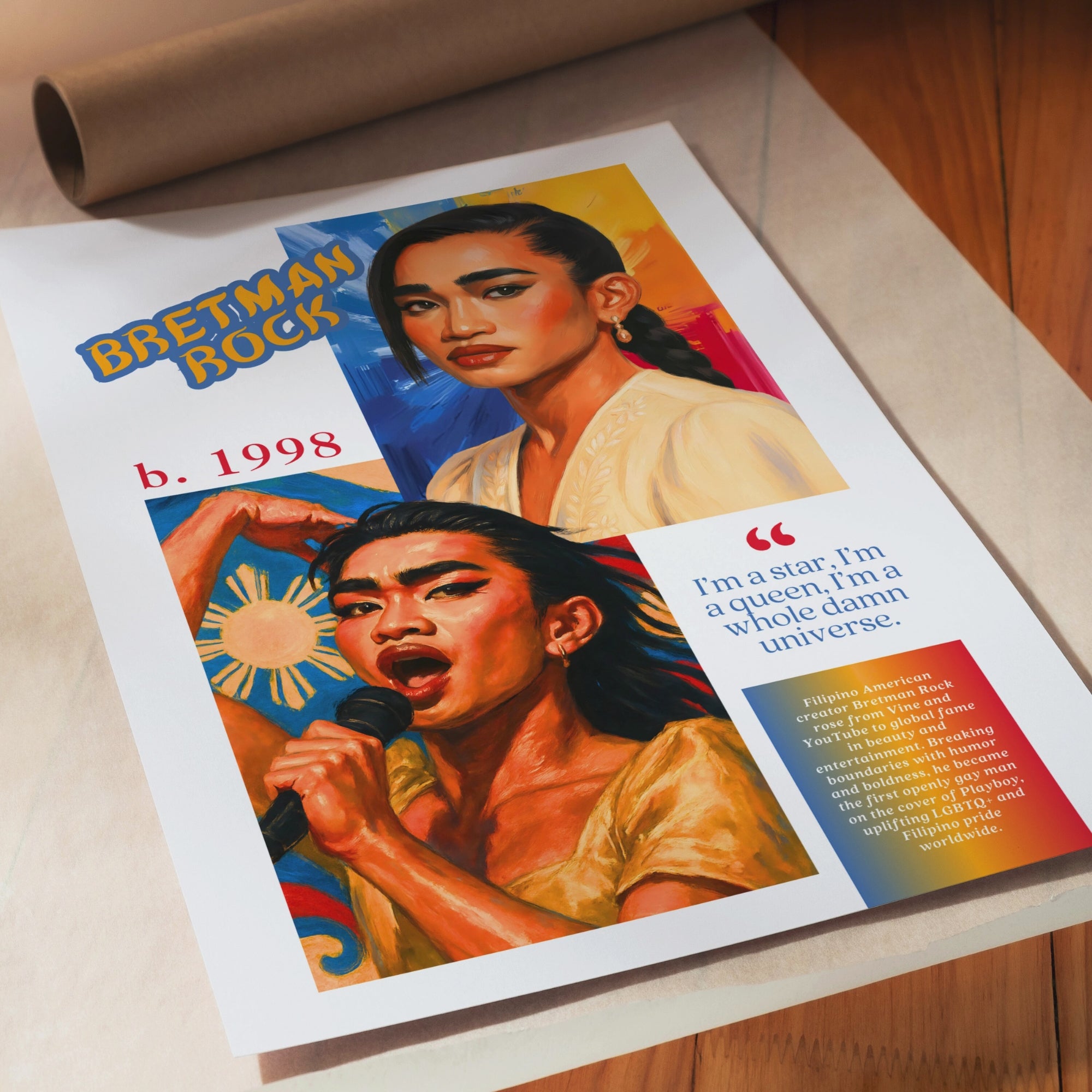 Printable Filipino American History Month poster set of 50 for October bulletin boards, classroom decor, history lessons, and cultural displays.