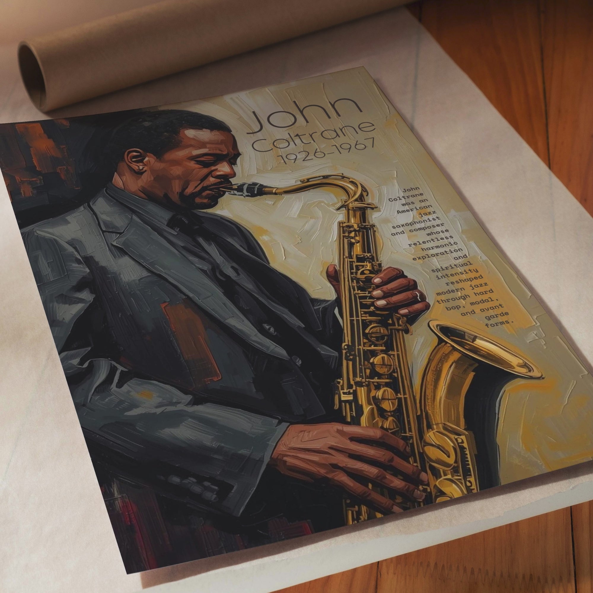 Printable jazz artists poster set of 50 for music classroom decor, music rooms, studio displays, gallery walls, and educational bulletin boards.