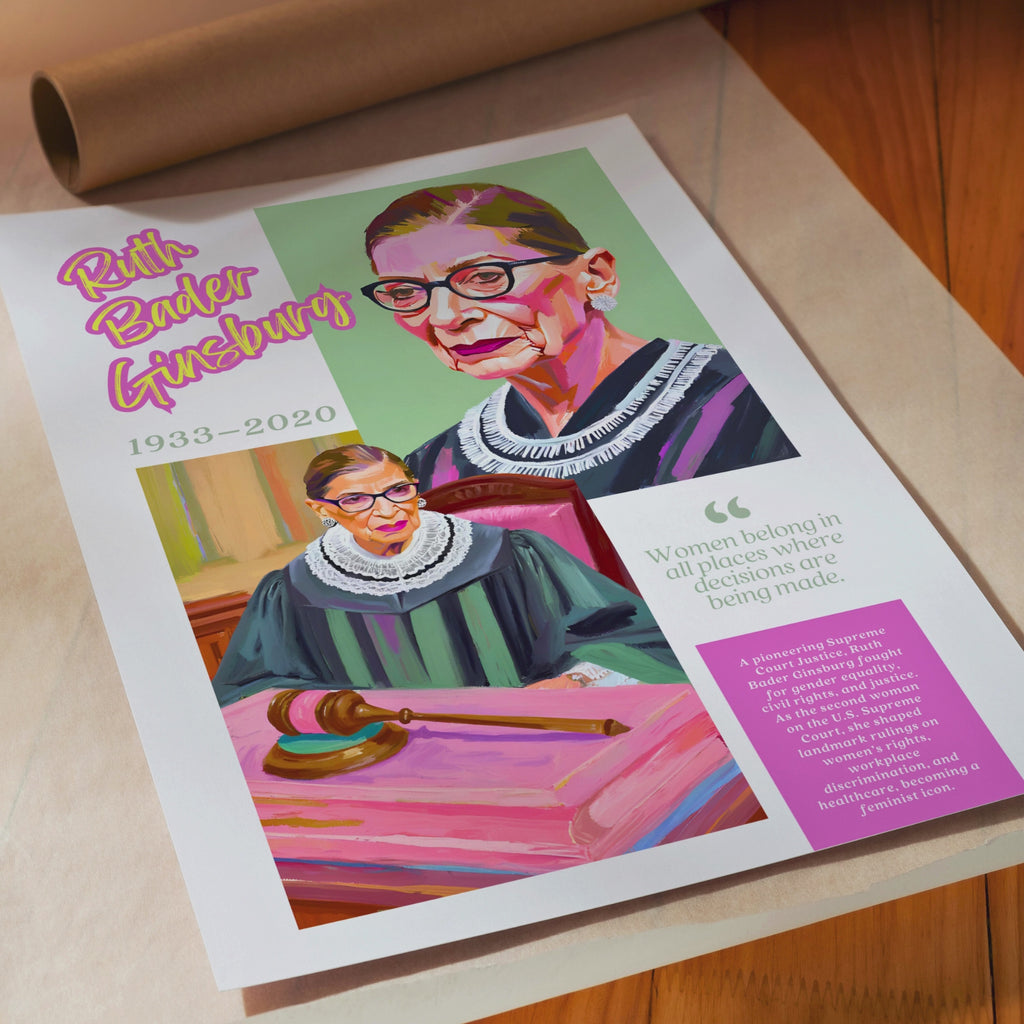 Printable Women’s History Month poster mega bundle with 200+ iconic women posters for classroom decor, bulletin boards, history lessons, and displays.